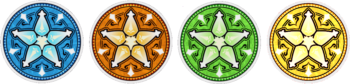 Kingdom_ Hearts_ Magic_ Elements_ Icons PNG Image