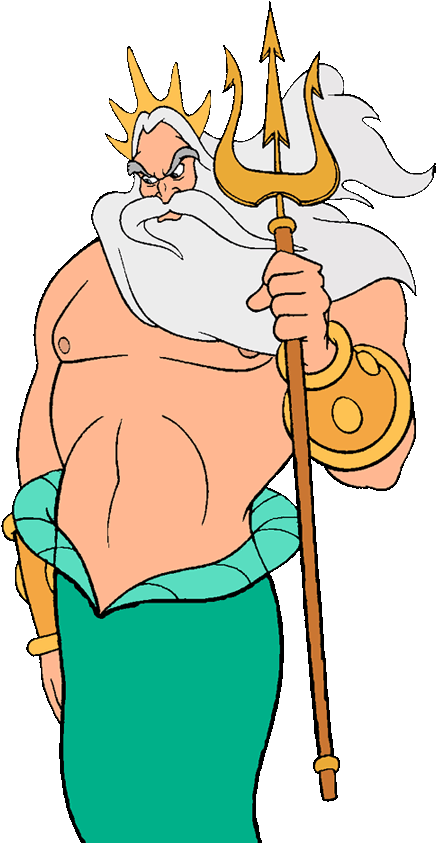 Kingofthe Sea_ Cartoon Character PNG Image