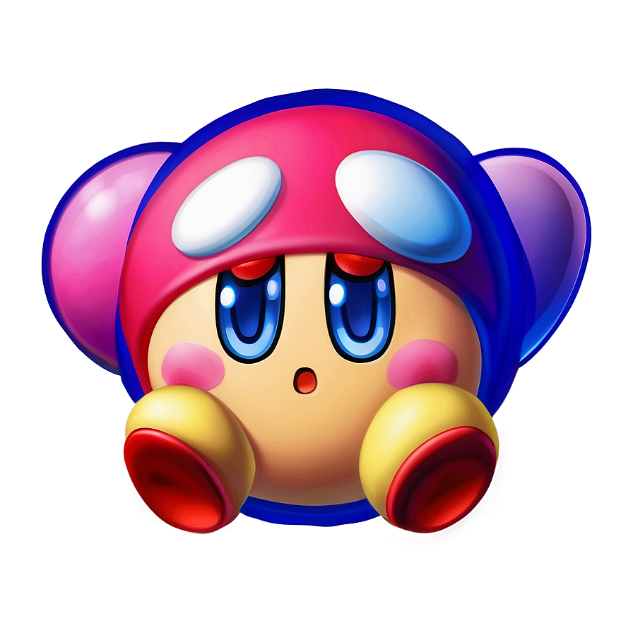 Kirby Blue Png High-res Download 05232024 PNG Image