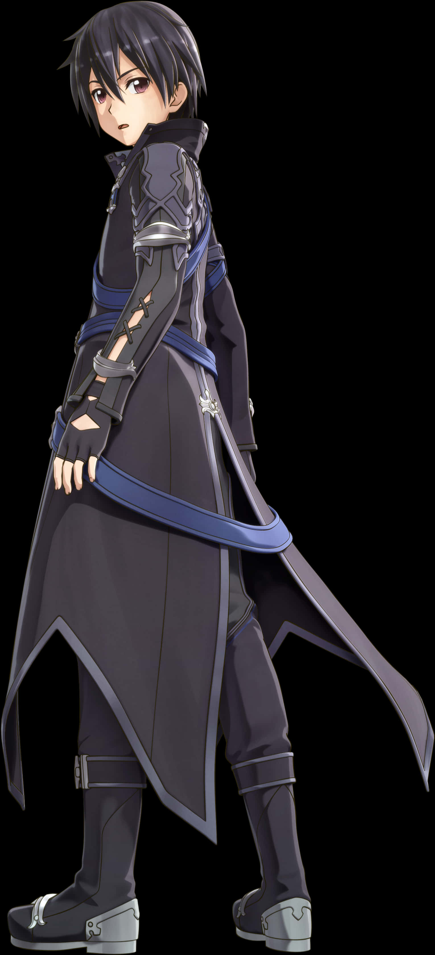 Kirito Sword Art Online Character PNG Image