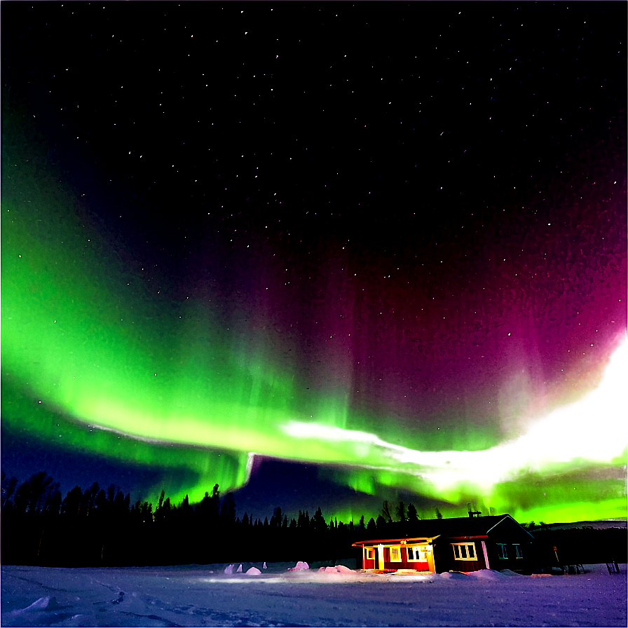 Kiruna Northern Lights Png Awo74 PNG Image