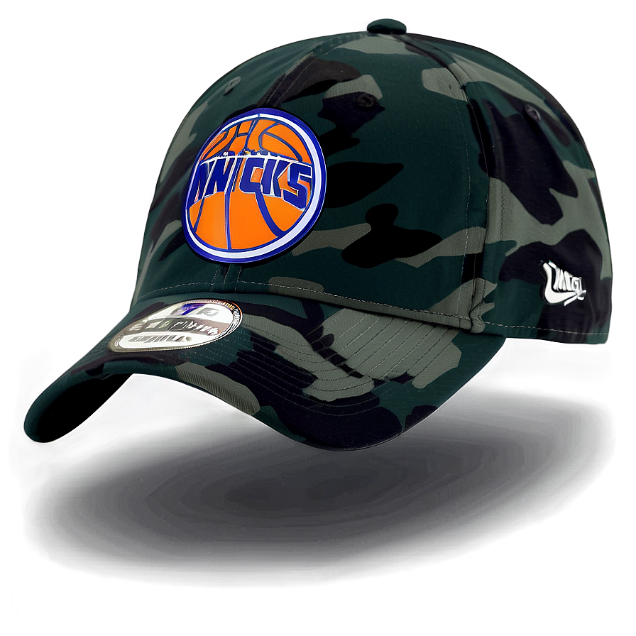 Knicks Camo Hat Png 06282024 PNG Image