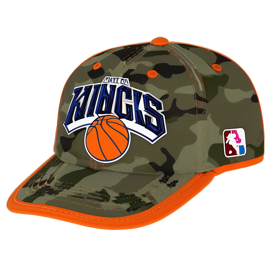 Knicks Camo Hat Png 06282024 PNG Image