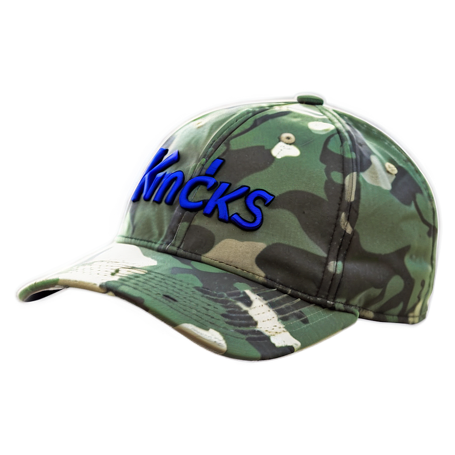 Knicks Camo Hat Png 06282024 PNG Image