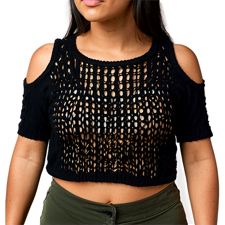 Knit Crop Top Png 05252024 PNG Image