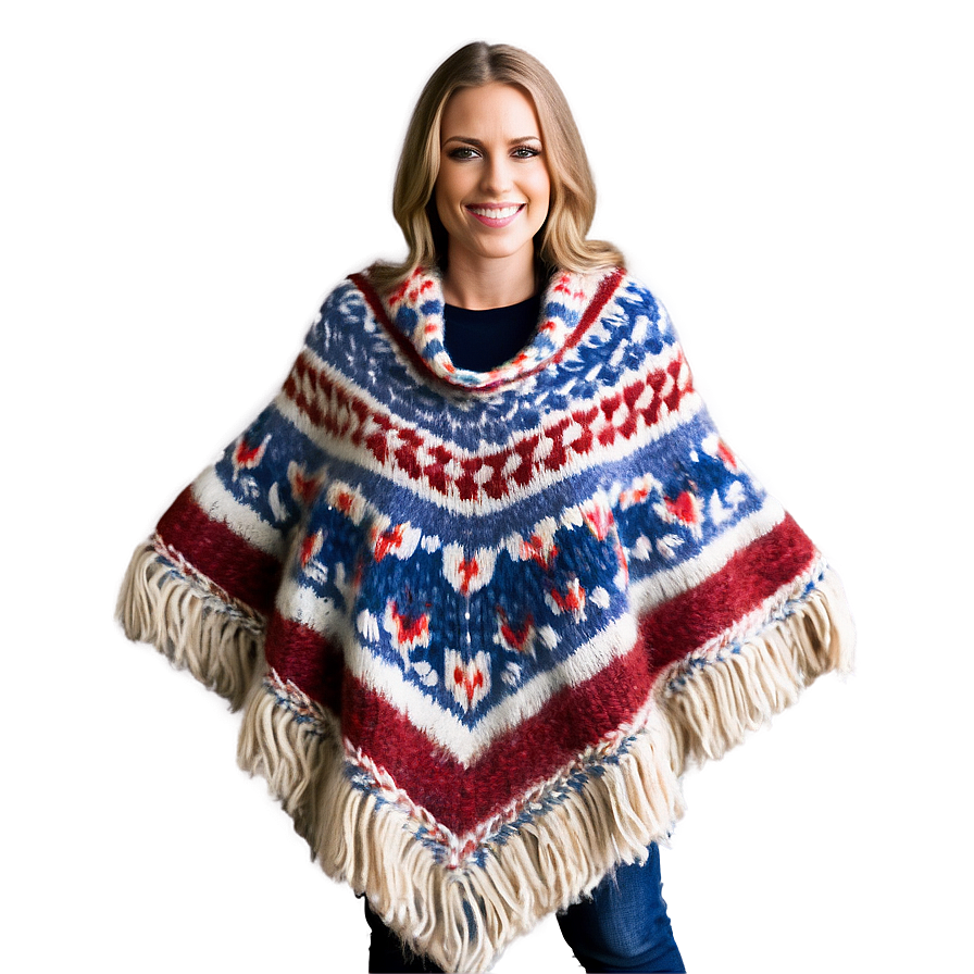 Knit Poncho Texture Png Dpa48 PNG Image