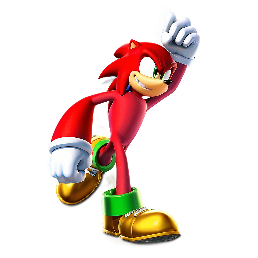 Knuckles Hovering In Air Png 79 PNG Image