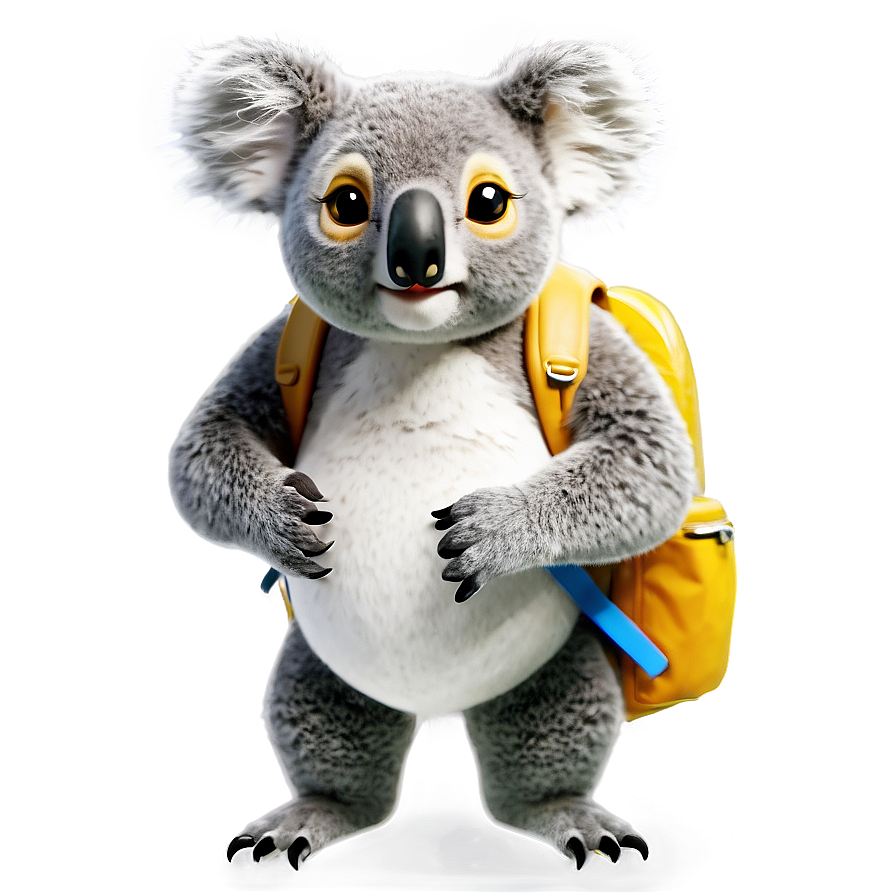 Koala With Backpack Png 17 PNG Image