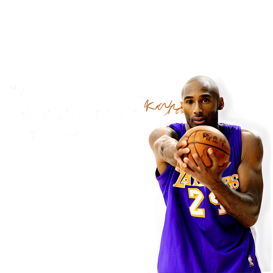 Kobe Bryant Quote Png 57 PNG Image