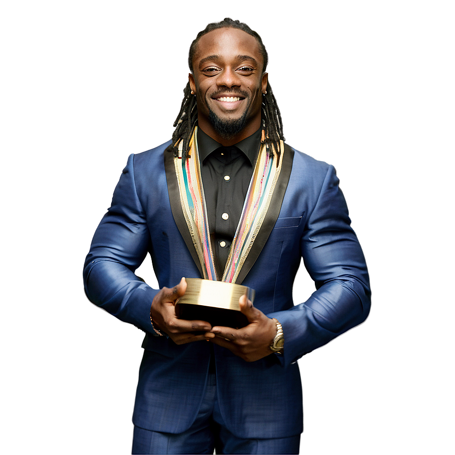 Kofi Kingston Award Ceremony Png Wvj PNG Image