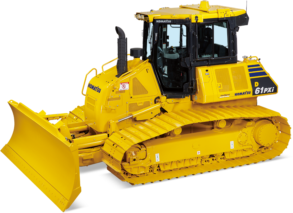 Komatsu D61 P X I Bulldozer PNG Image