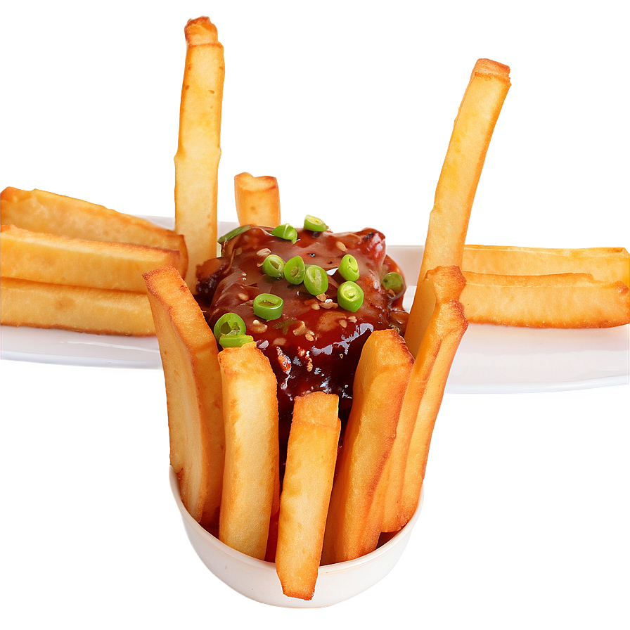 Korean Bbq Fries Png Ynn75 PNG Image