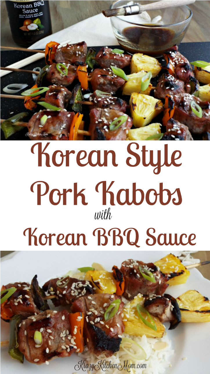 Korean Style Pork Kabobs B B Q Sauce PNG Image