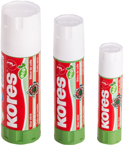 Kores Glue Sticks Eco Friendly PNG Image