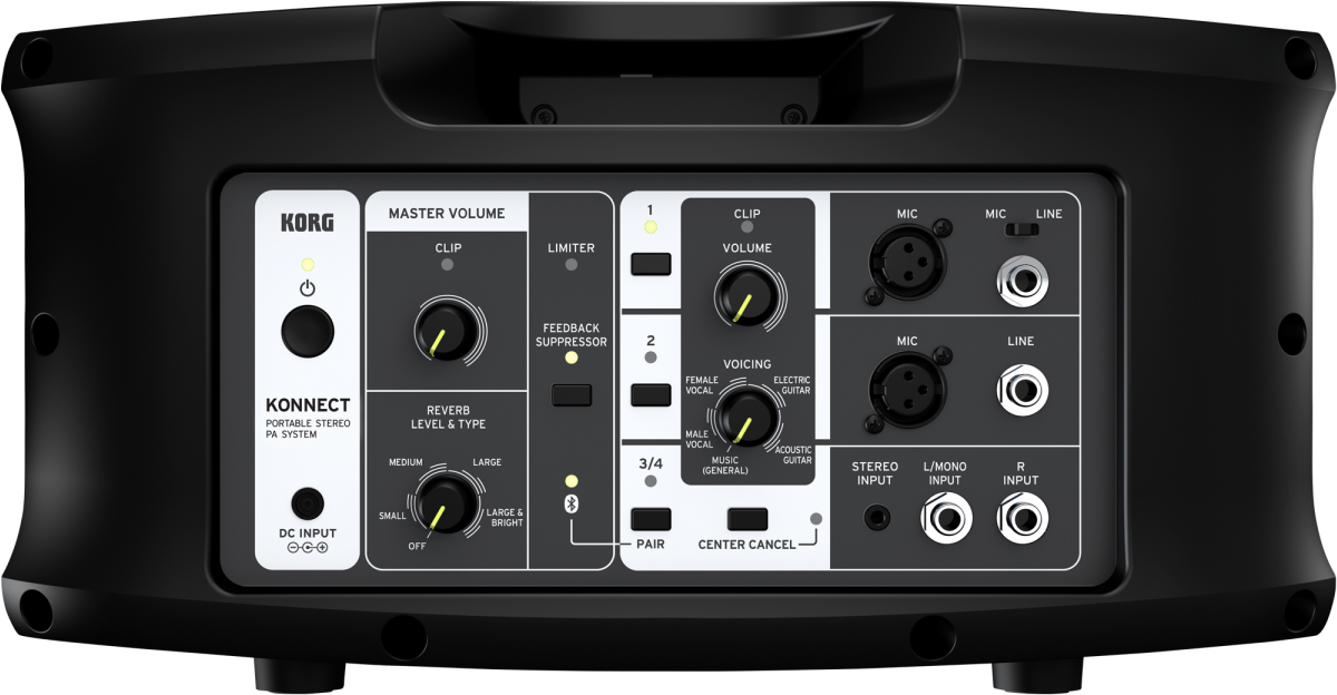 Korg Konnect Portable P A System Interface PNG Image