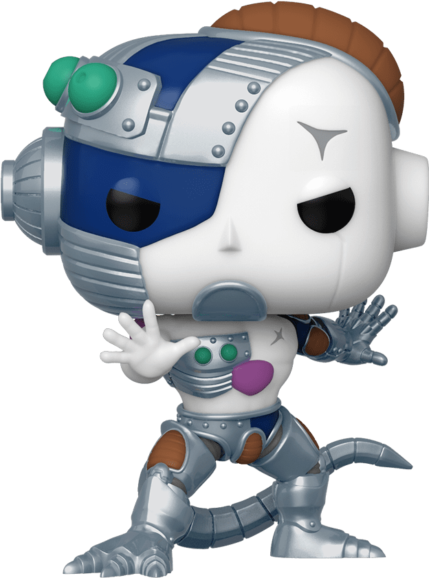 Krillin Cyborg Funko Pop Figure PNG Image