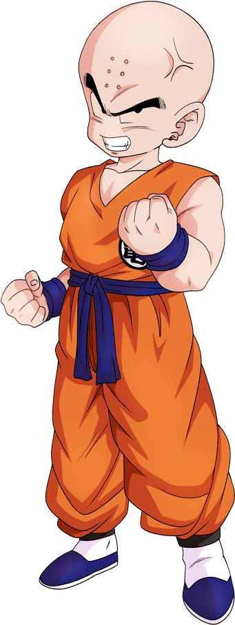 Krillin D B Z Full Stance PNG Image