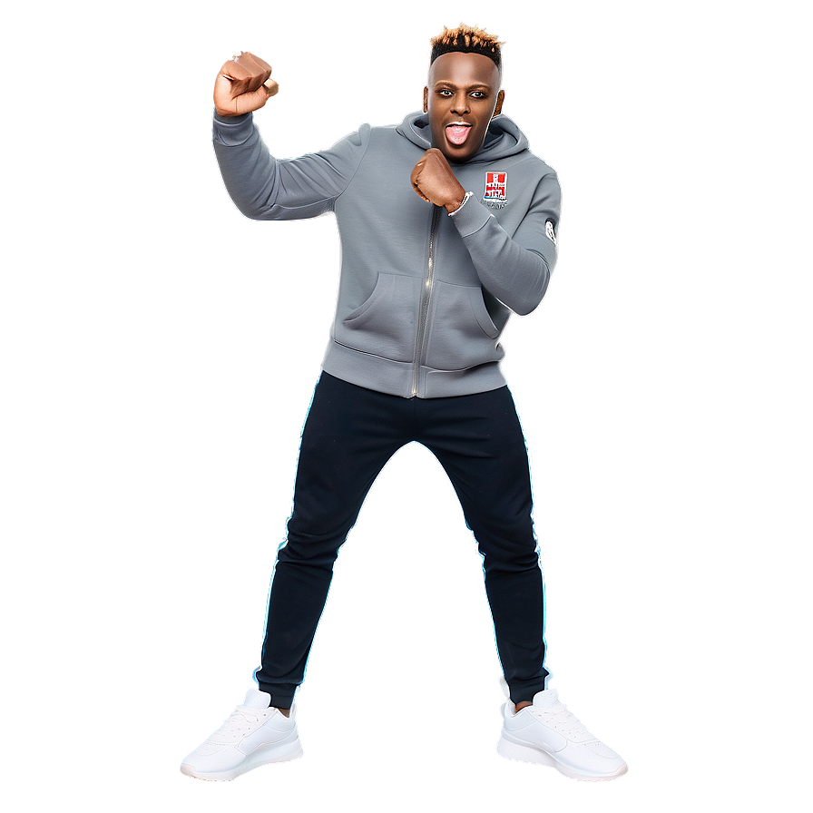 Ksi Victory Pose Png Nqr11 PNG Image