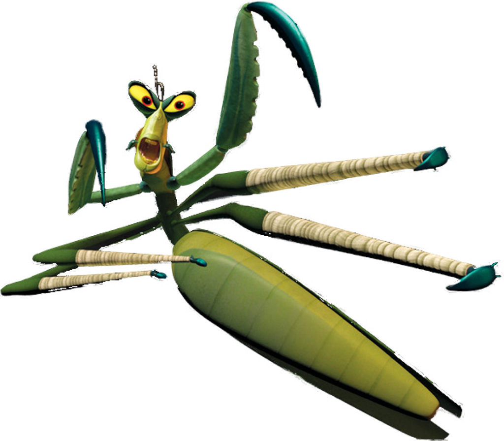 Kung Fu Panda Mantis Character PNG Image