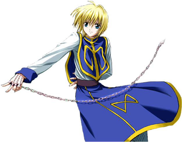 Kurapikawith Chain Judgment Ability PNG Image