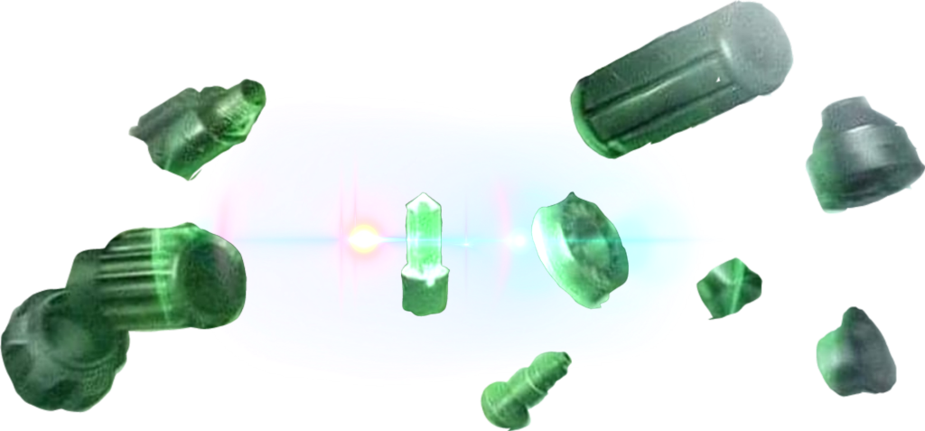 Kyber Crystal Energy Field PNG Image