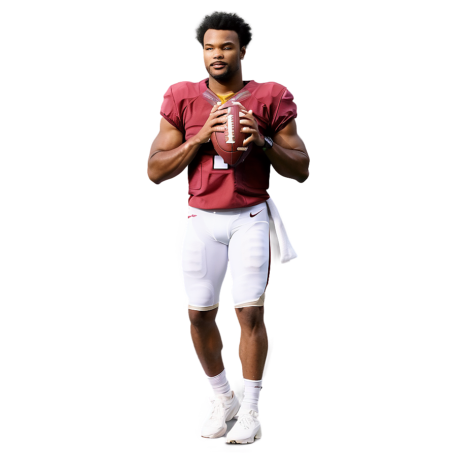 Kyler Murray Training Session Png 06252024 PNG Image