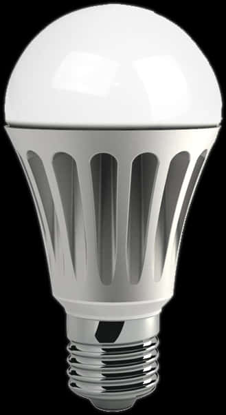 L E D Light Bulb Isolated PNG Image