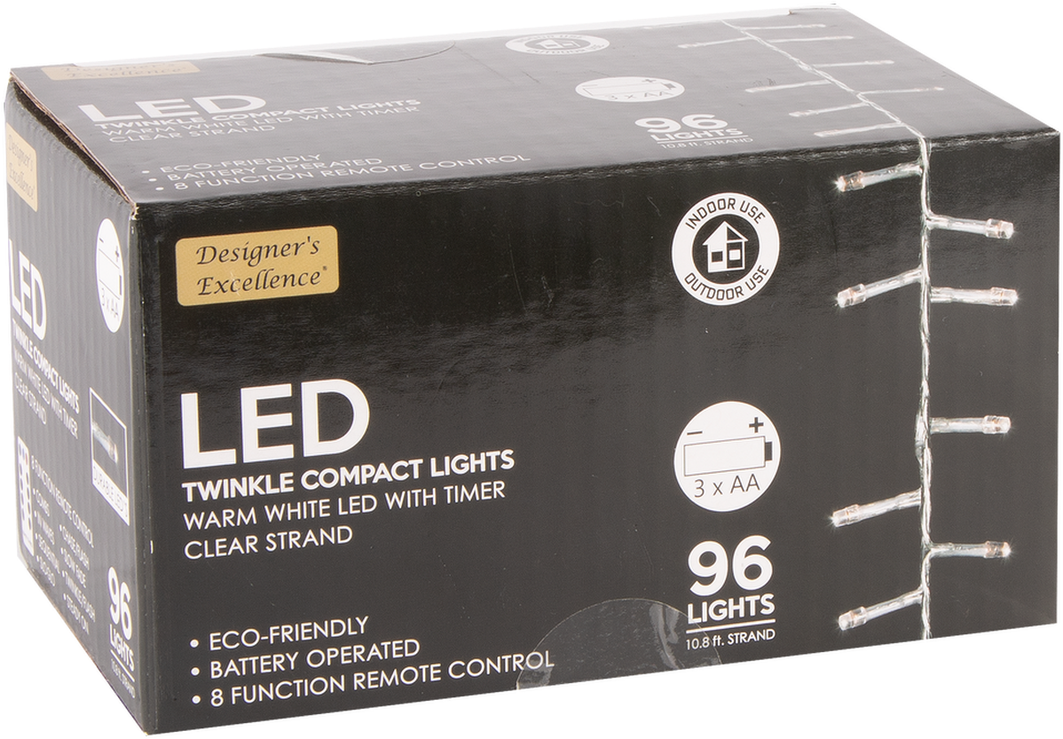 L E D Twinkle Compact Lights Box PNG Image