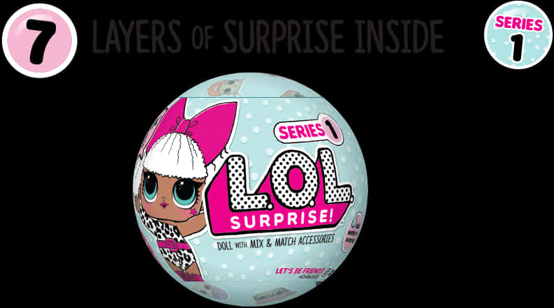 L O L Surprise Series1 Packaging PNG Image