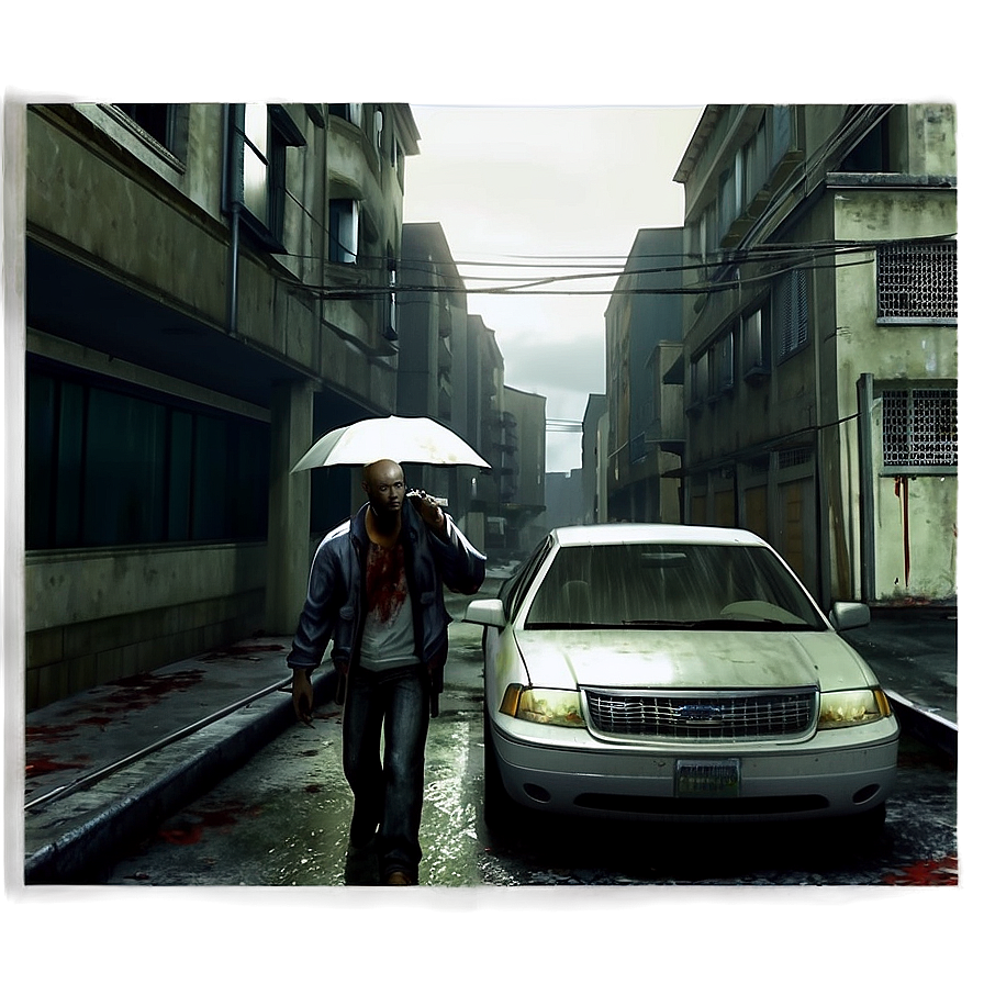 L4d2 Hard Rain Poster Png 6 PNG Image