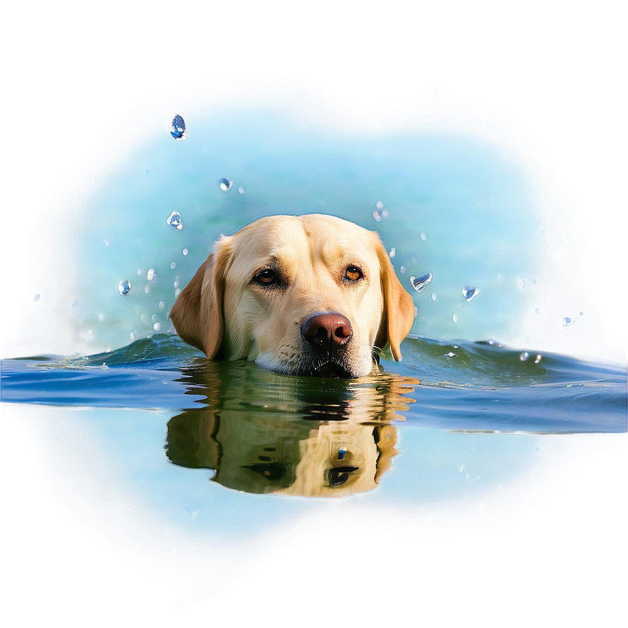 Labrador In Water Png 94 PNG Image