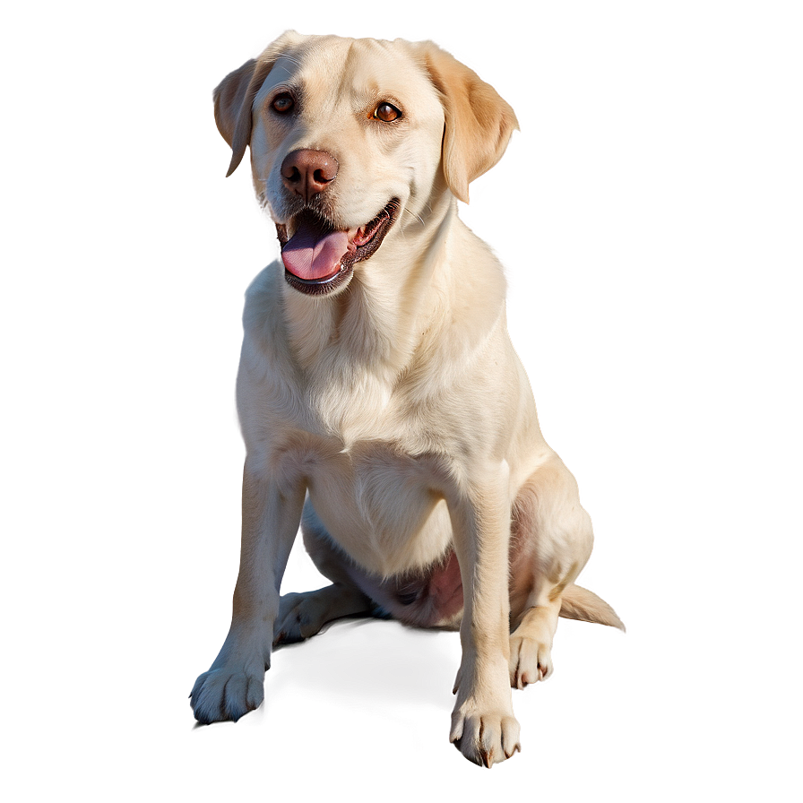 Labrador On Beach Png 5 PNG Image