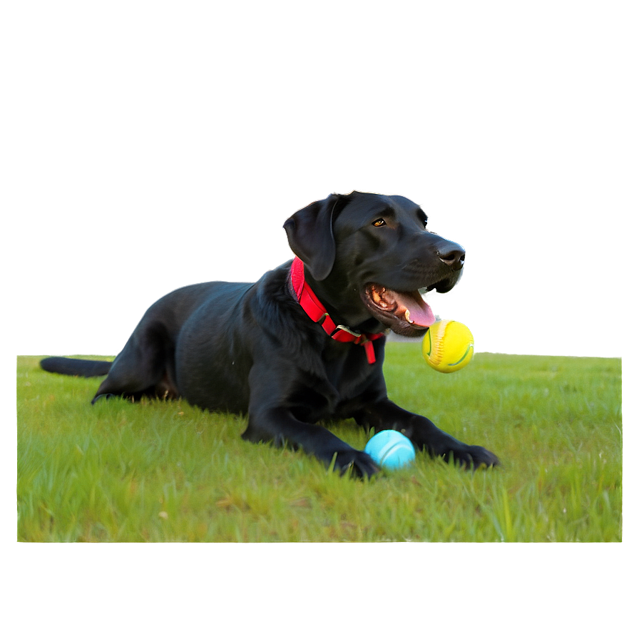 Labrador With Ball Png 06232024 PNG Image