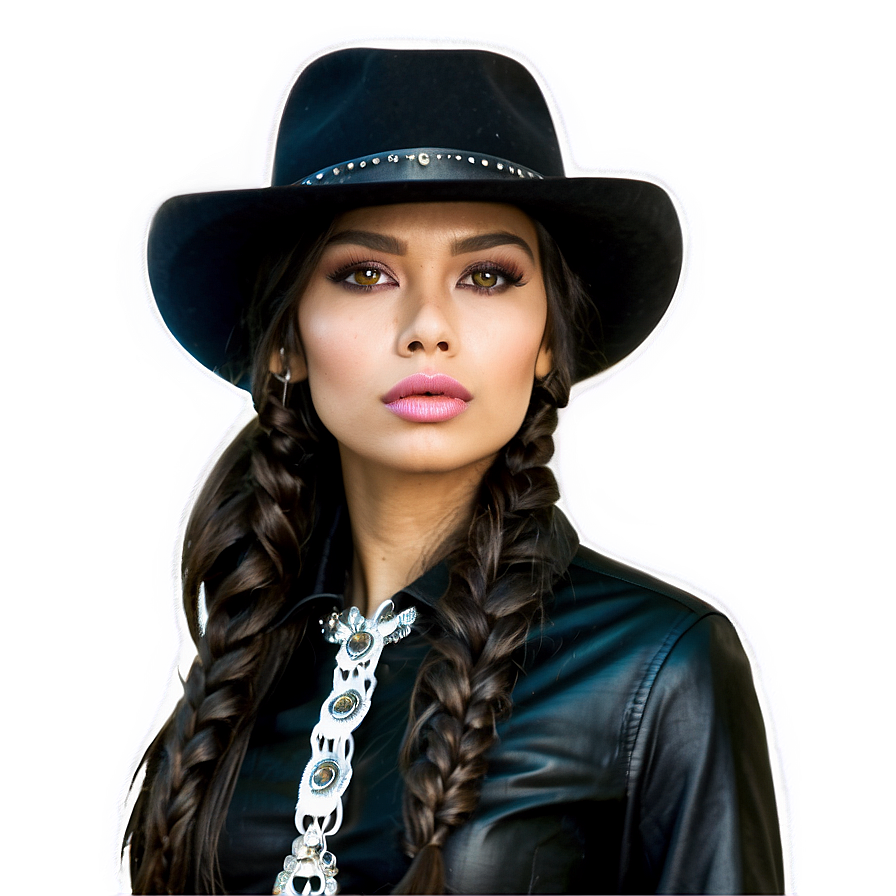 Lace Cowgirl Hat Png 1 PNG Image