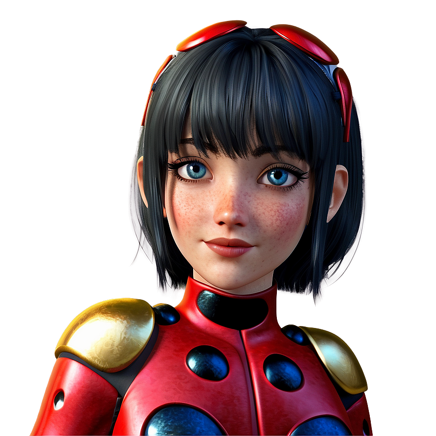 Ladybug Heroine Png 55 PNG Image