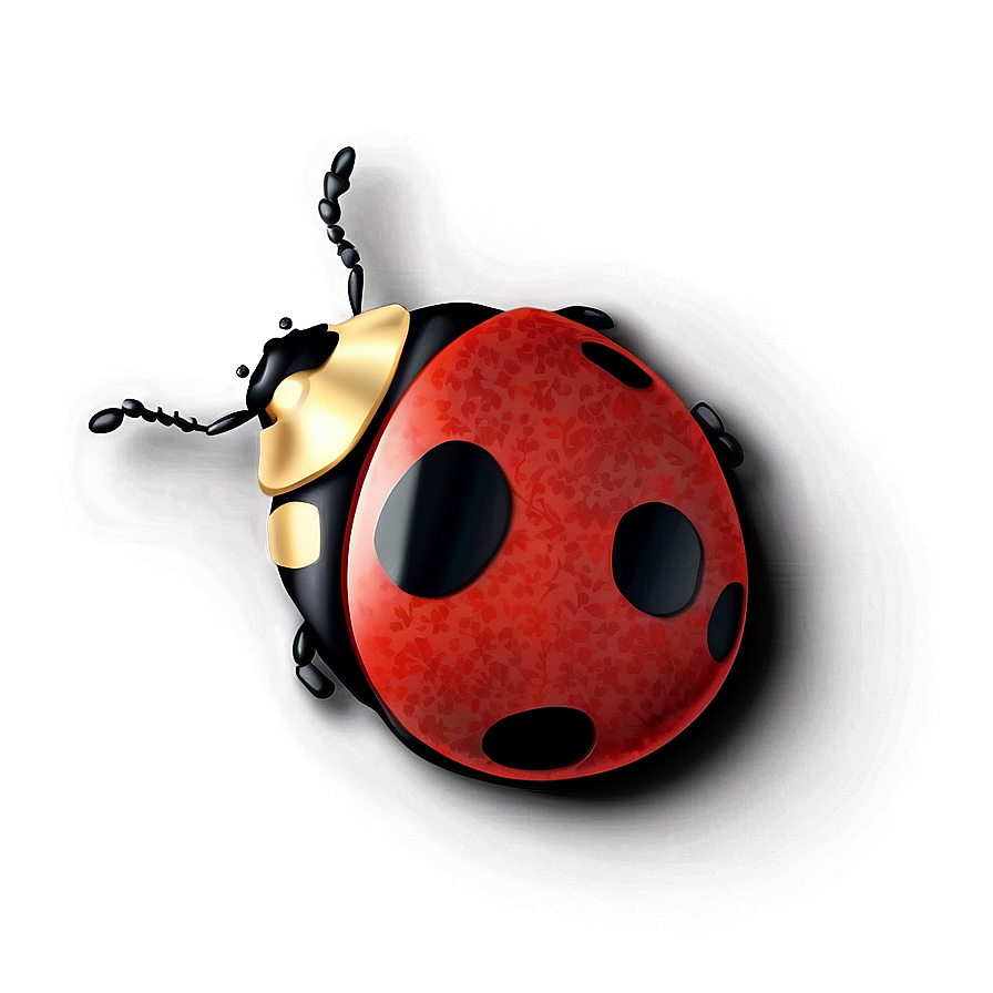 Ladybug Pattern Background Png Kfp34 PNG Image