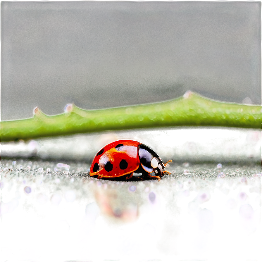 Ladybug Under Microscope Png Jst3 PNG Image