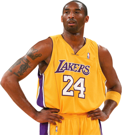 Lakers Player Number24 Pose PNG Image