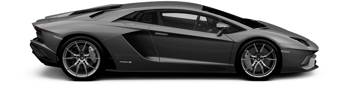 Lamborghini Aventador Side View PNG Image