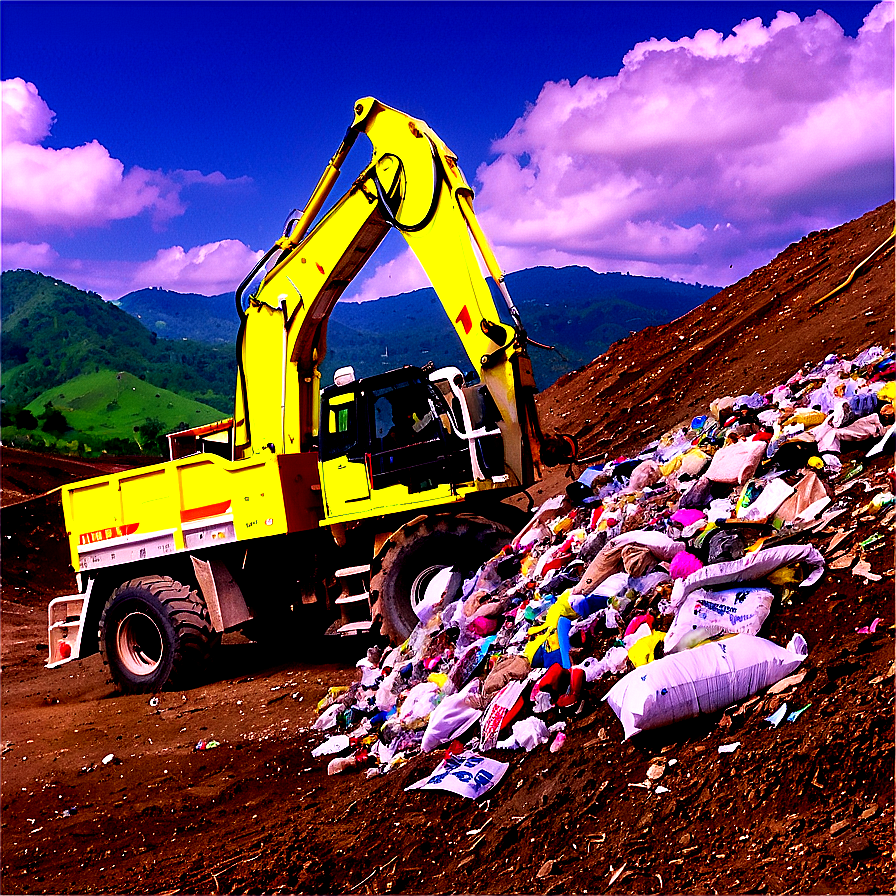 Landfill Operation Png Bgx84 PNG Image