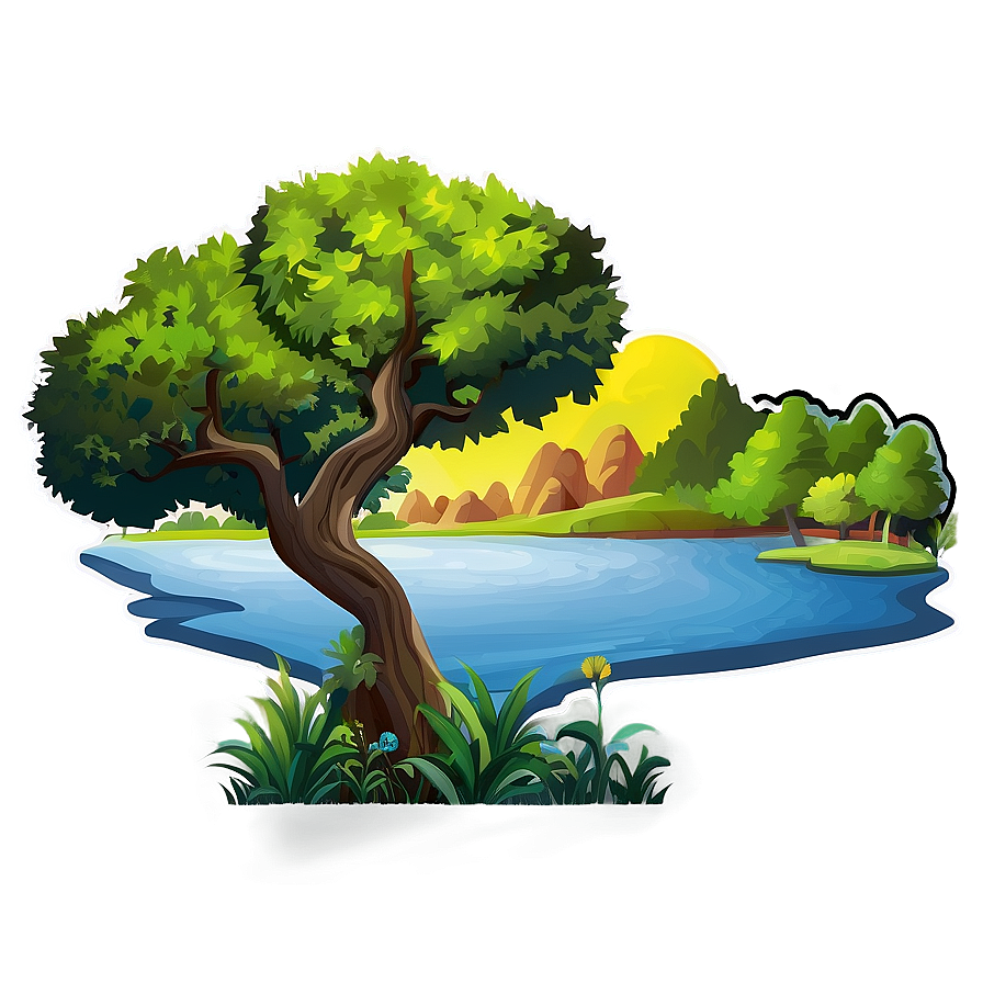 Landscape C PNG Image