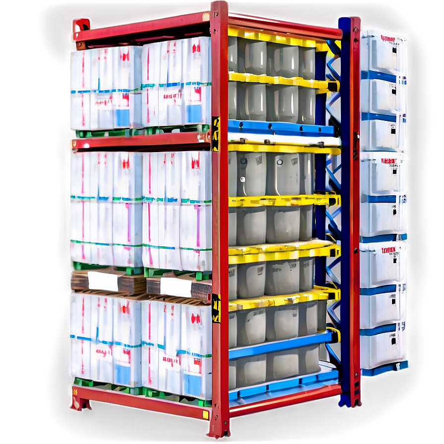 Large Capacity Warehouse Storage Png Kra89 PNG Image