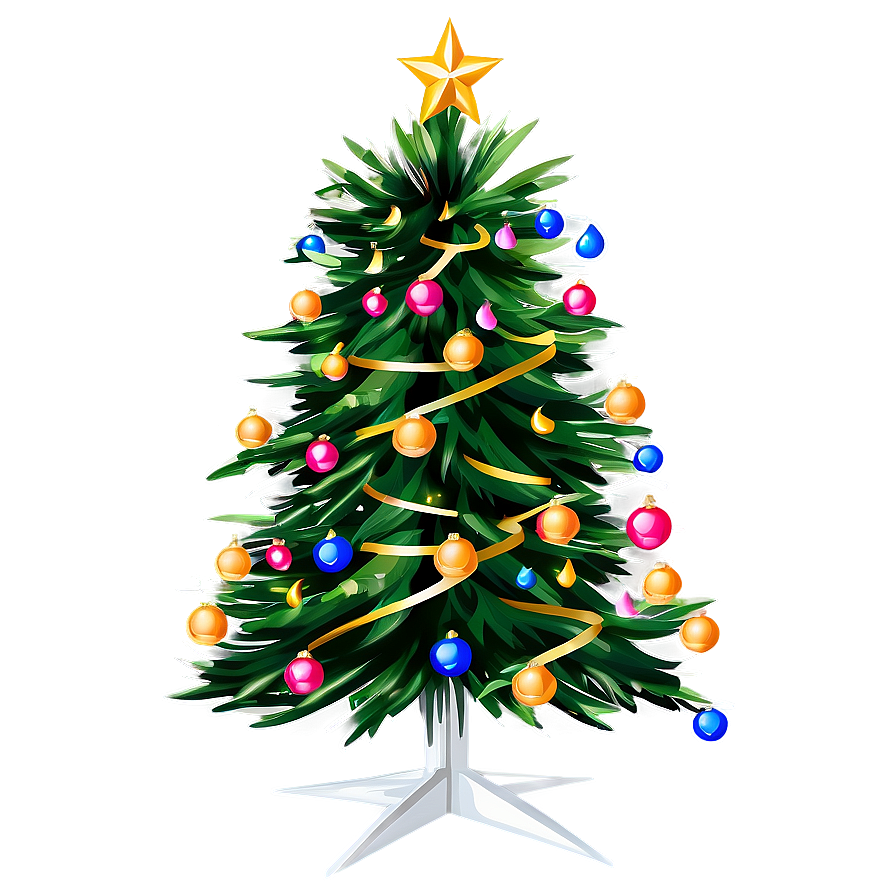 Large Christmas Tree Png Bnl PNG Image