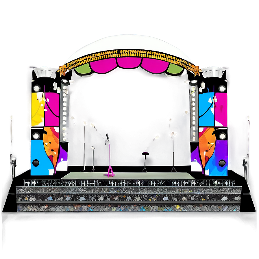 Large Festival Stage Png Osw PNG Image