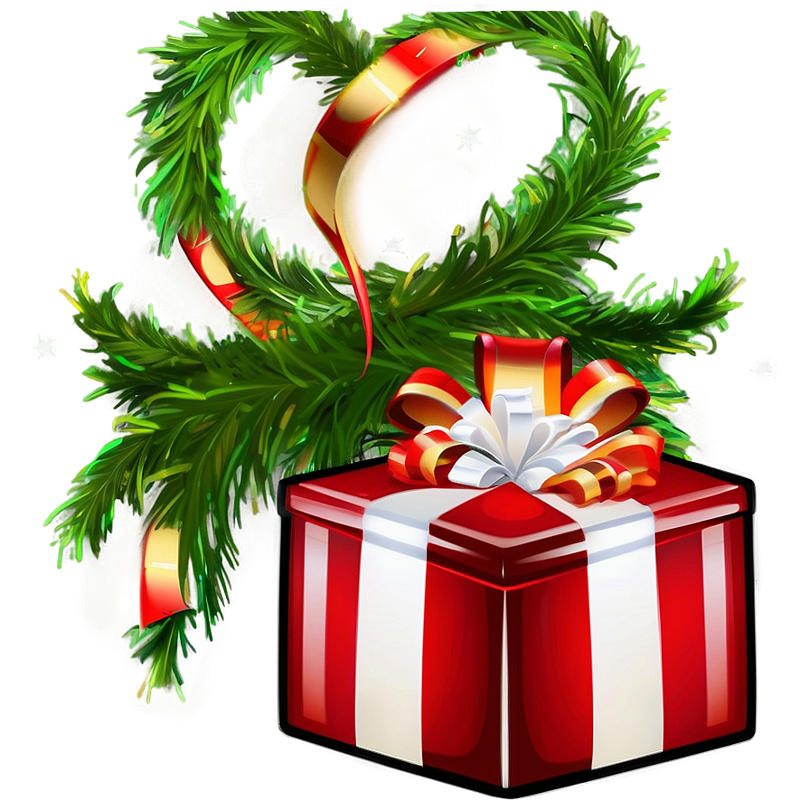 Large Gift Box Png Chs24 PNG Image