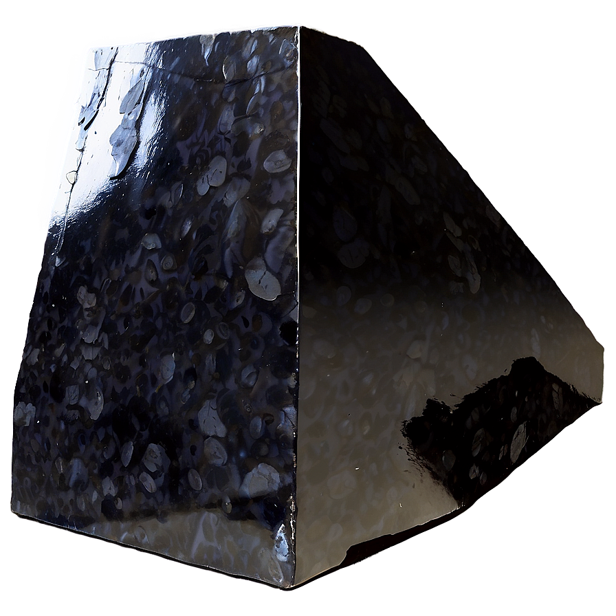 Large Obsidian Slab Png Vtp PNG Image