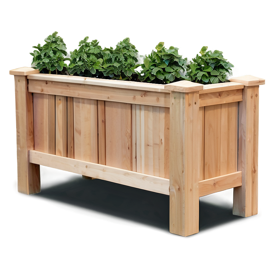 Large Outdoor Planter Box Png 8 PNG Image