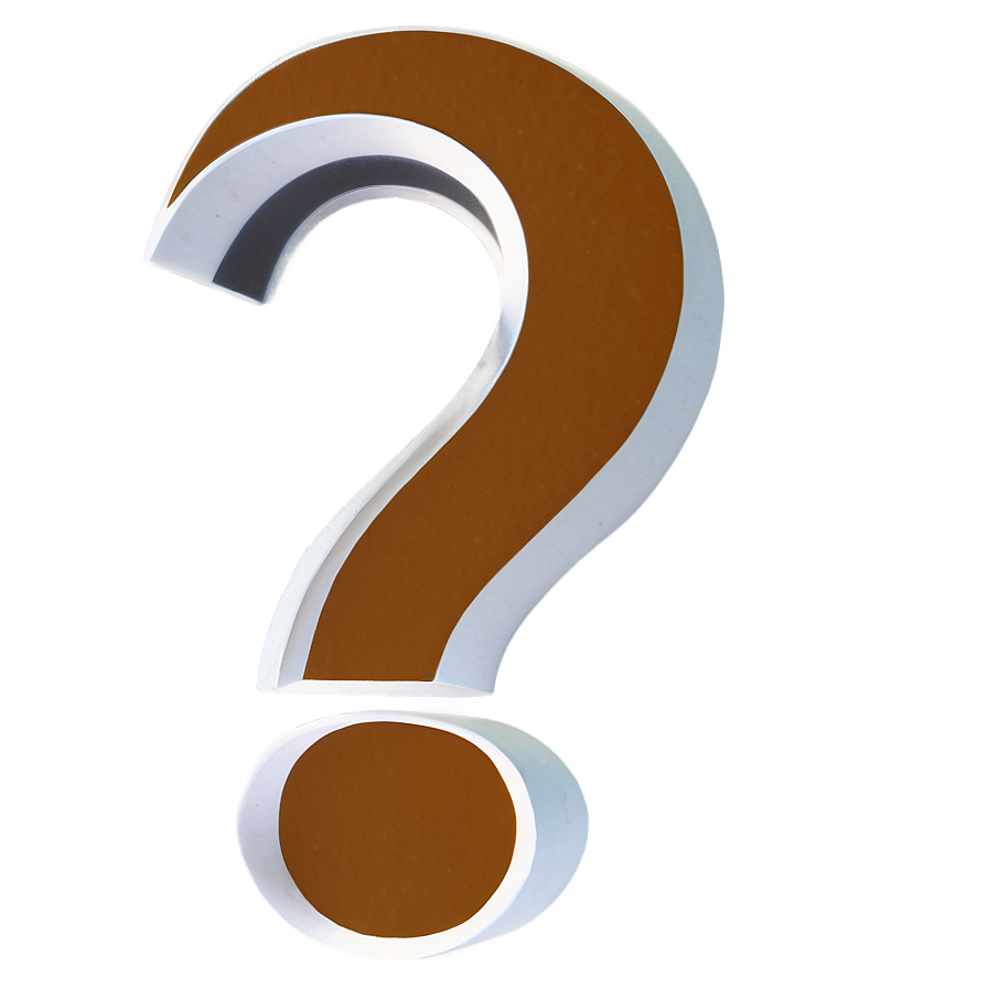 Large Question Mark Symbol Png Uxi PNG Image