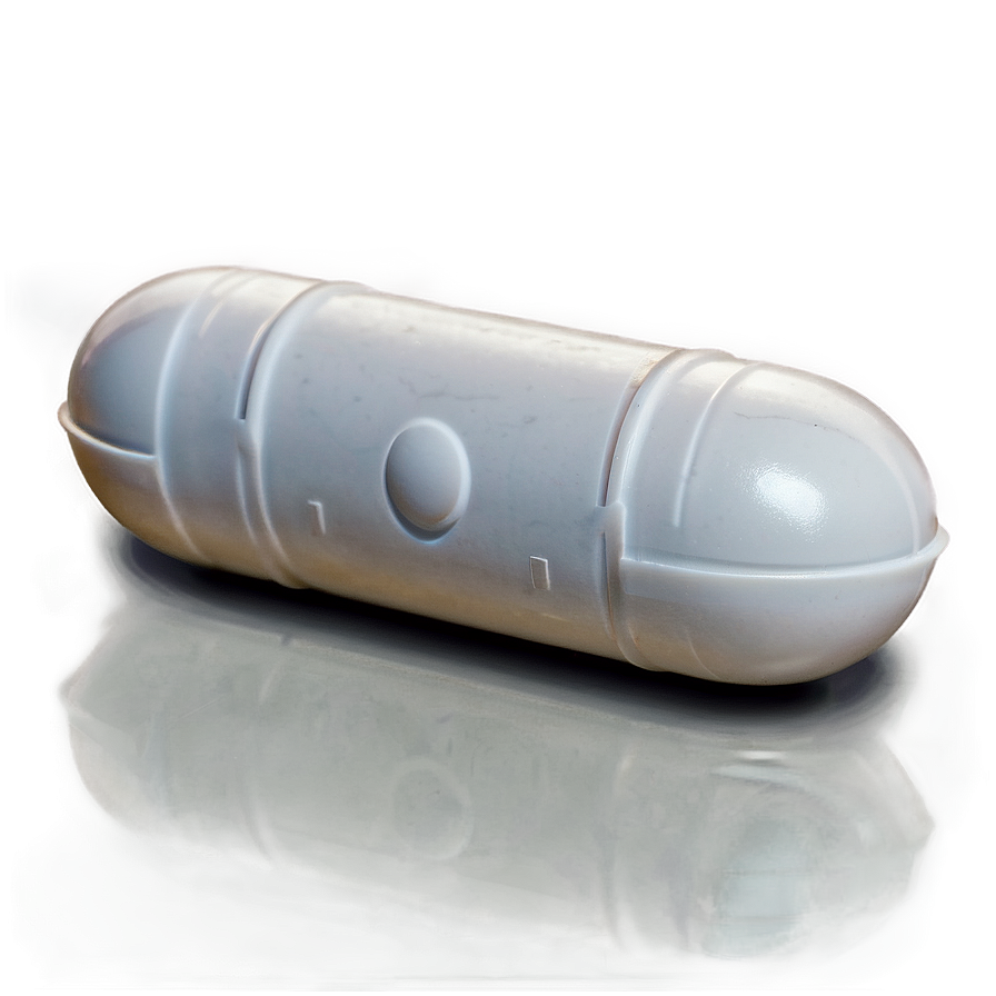 Large White Capsule Png Lps PNG Image