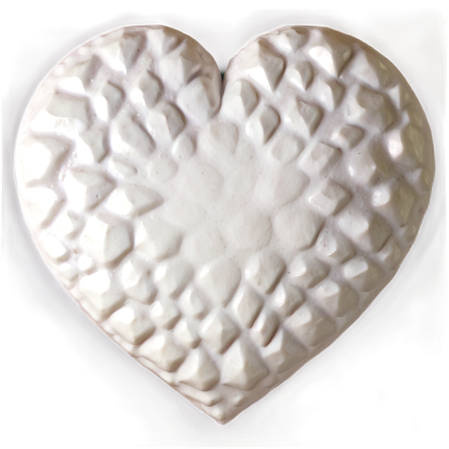 Large White Heart Png 32 PNG Image